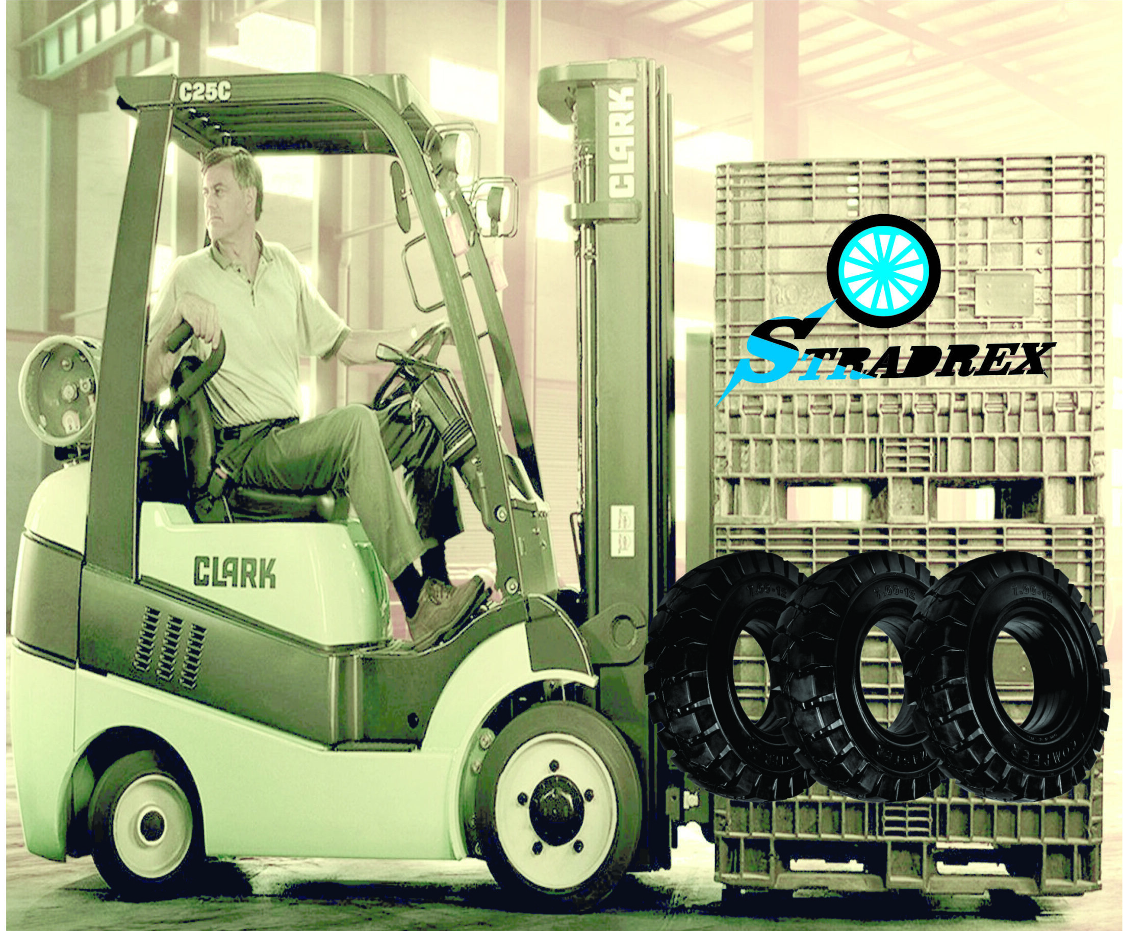 Forklift Solid Tyres