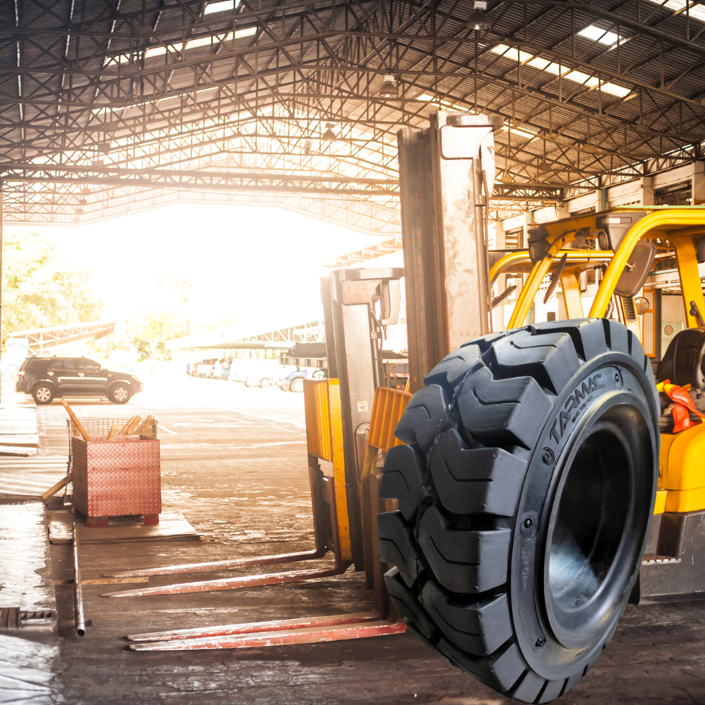 Forklift Solid Tyres and Forklift Tube Type Tyres