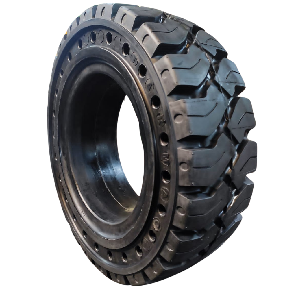 Aperture Solid Forklift Tyre - Stradrex style=
